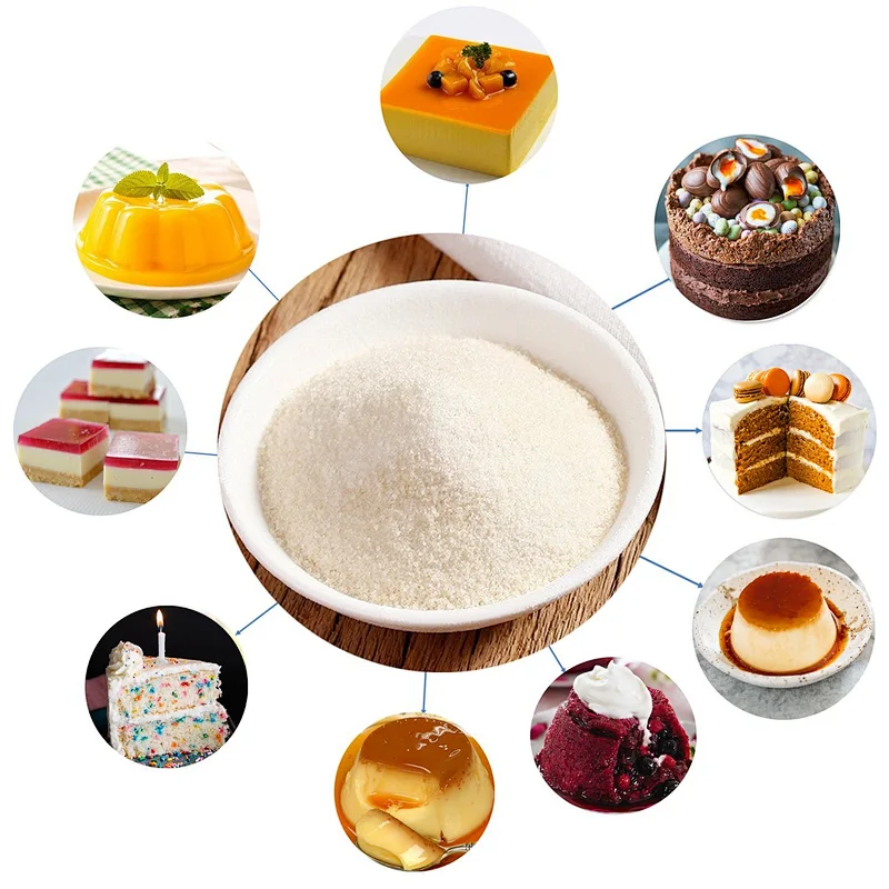 High Transparency Gelatin with Halal Certificate High Viscosity Halal Gelatin Granule Food Additive Edible gelatin